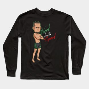 Nate Diaz Weed Beats Speed Long Sleeve T-Shirt